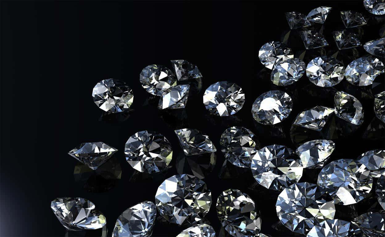 Glittering Diamond Field