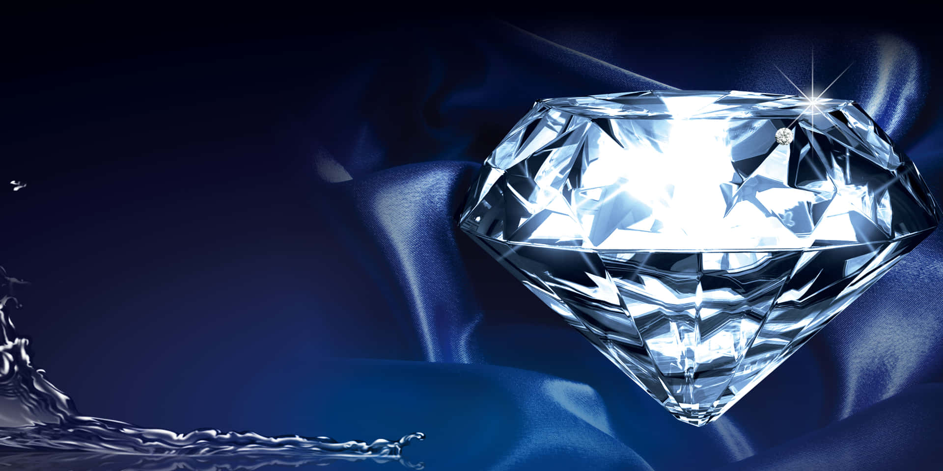 Strahlenderund Wunderschöner Diamant