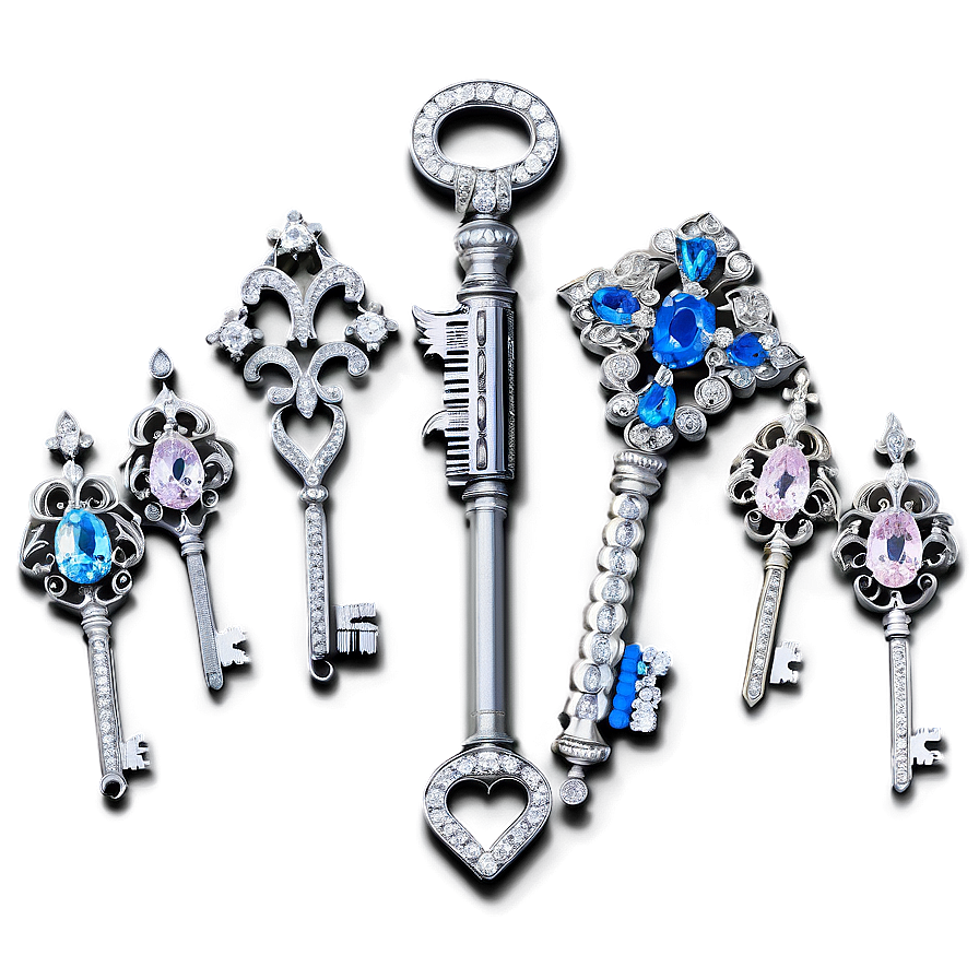 Download Diamond Encrusted Keys Png 96 | Wallpapers.com