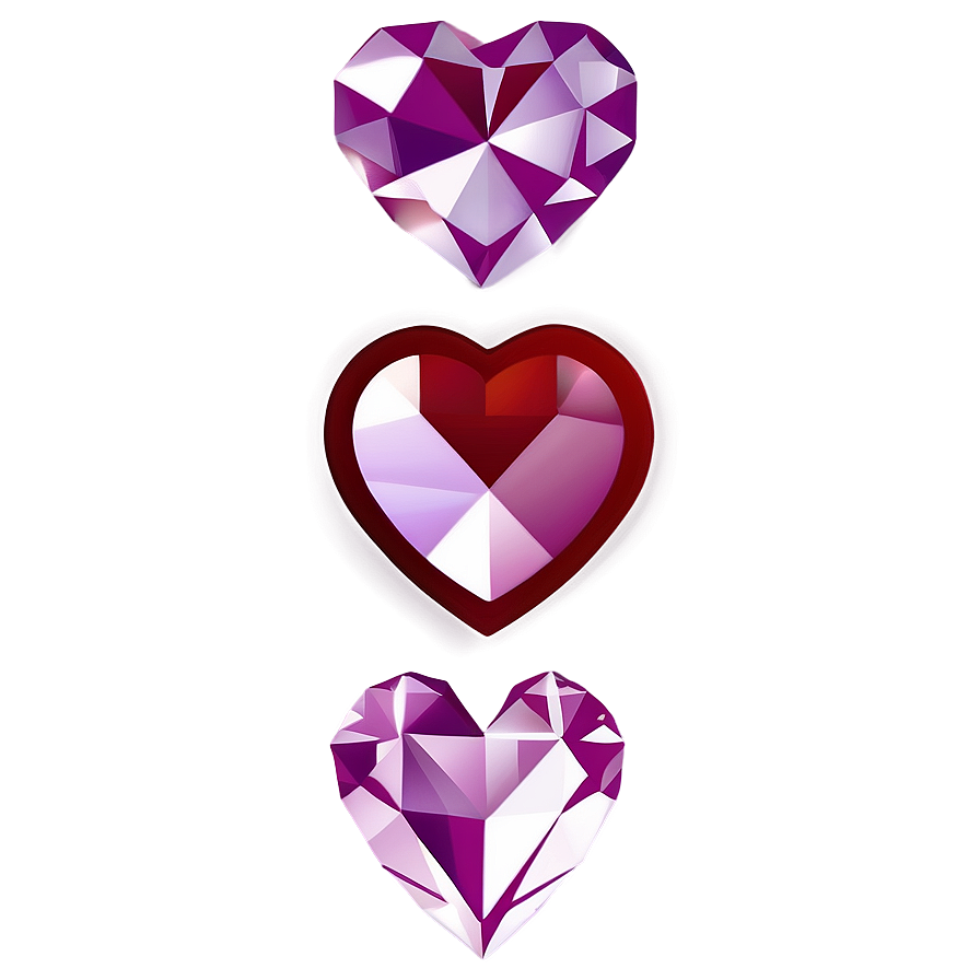 Diamond Heart Emoji Transparent Png Bqr PNG