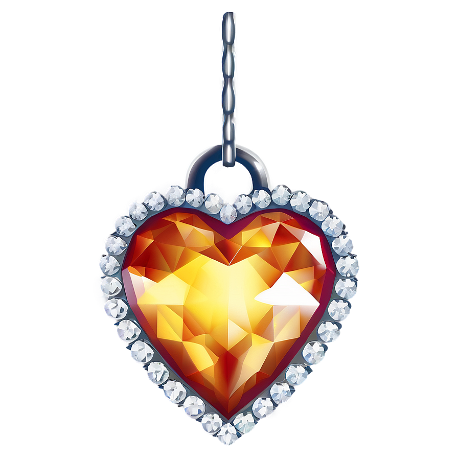 Diamond Heart Emoji Transparent Png Cwi74 PNG