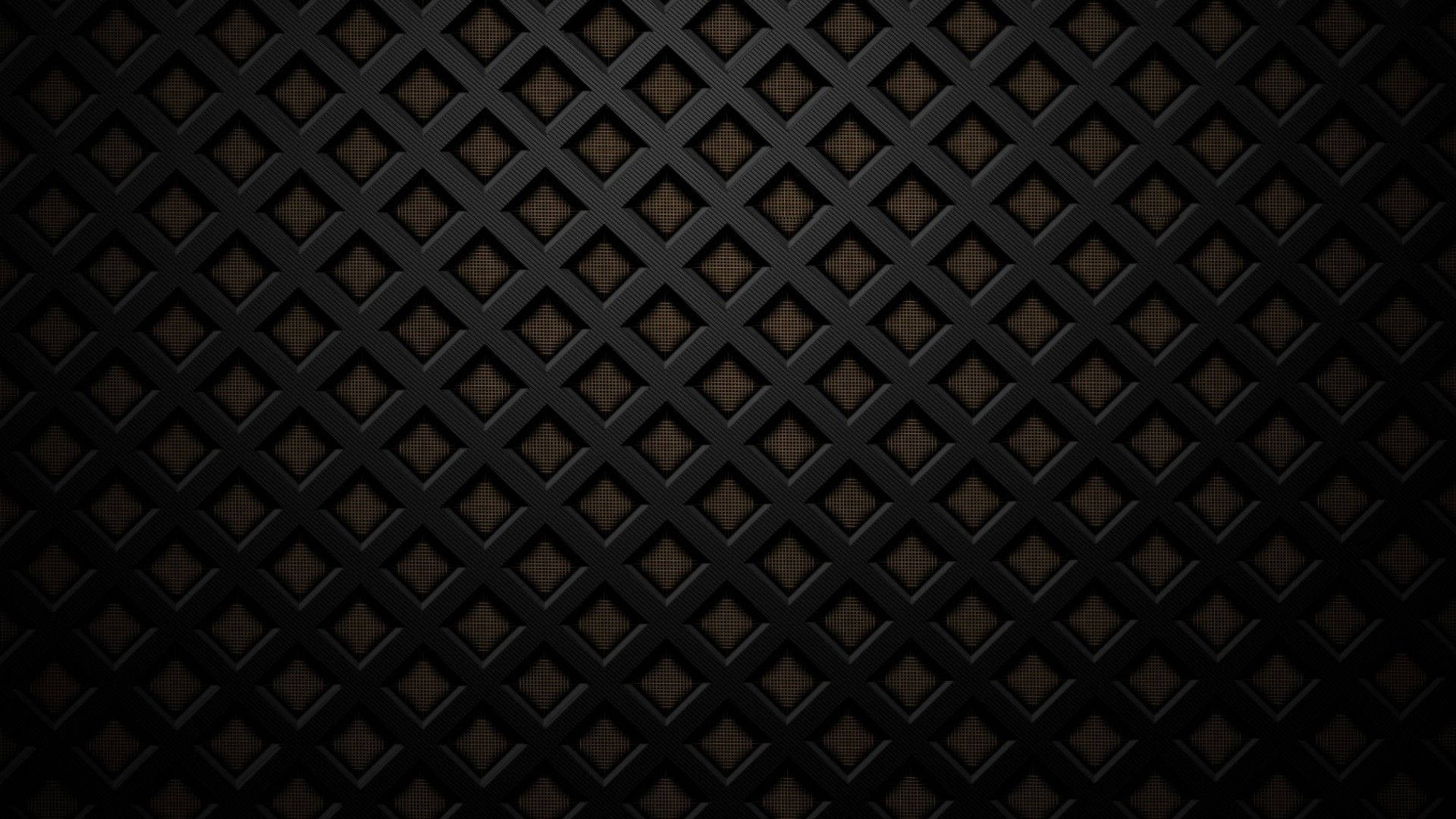 Diamond Patterns In Black 3d Picture