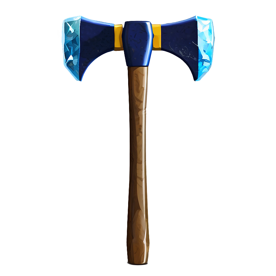 Diamond Pickaxe Breaking Blocks Png 33 PNG