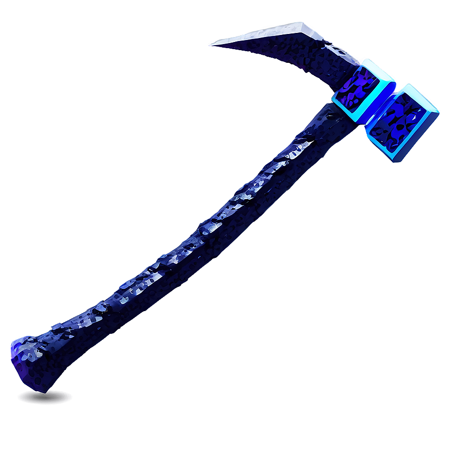 Diamond Pickaxe In Lava Png Ymv PNG