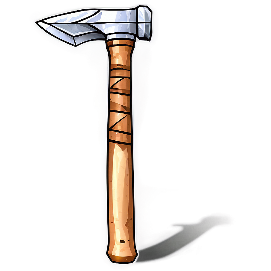 Diamond Pickaxe On Sandstone Png 44 PNG