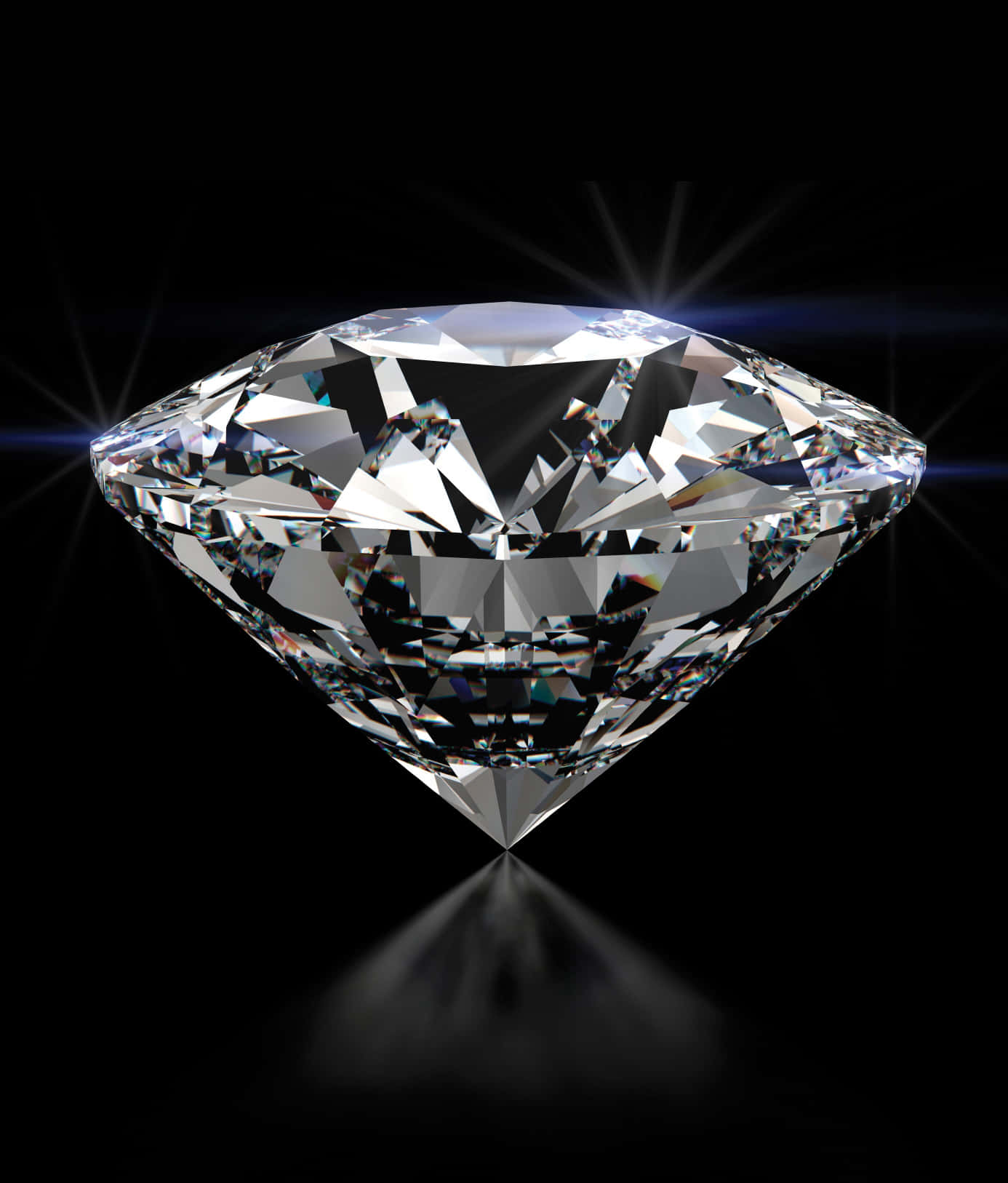 Faszinierendebrillanz Des Diamanten