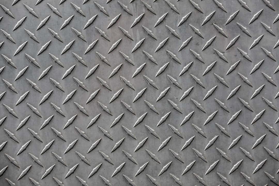 Shiny Diamond Plate Texture Background