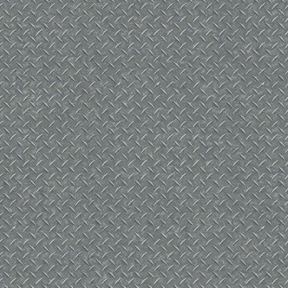 Fray Diamond Plate Pattern Wallpaper