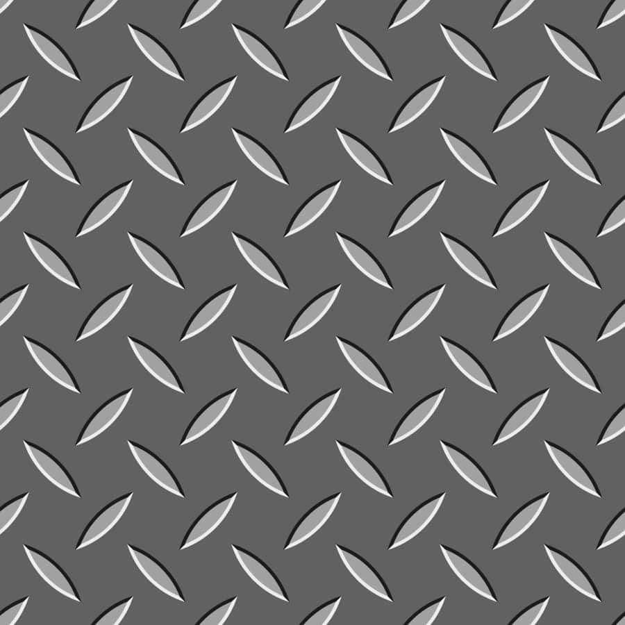 En grå diamantplade mønster Wallpaper