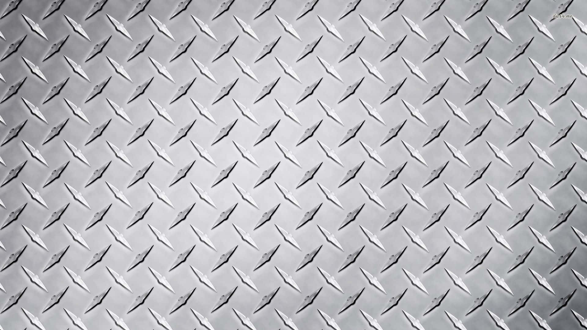 Metal Diamond Plate Pattern Wallpaper