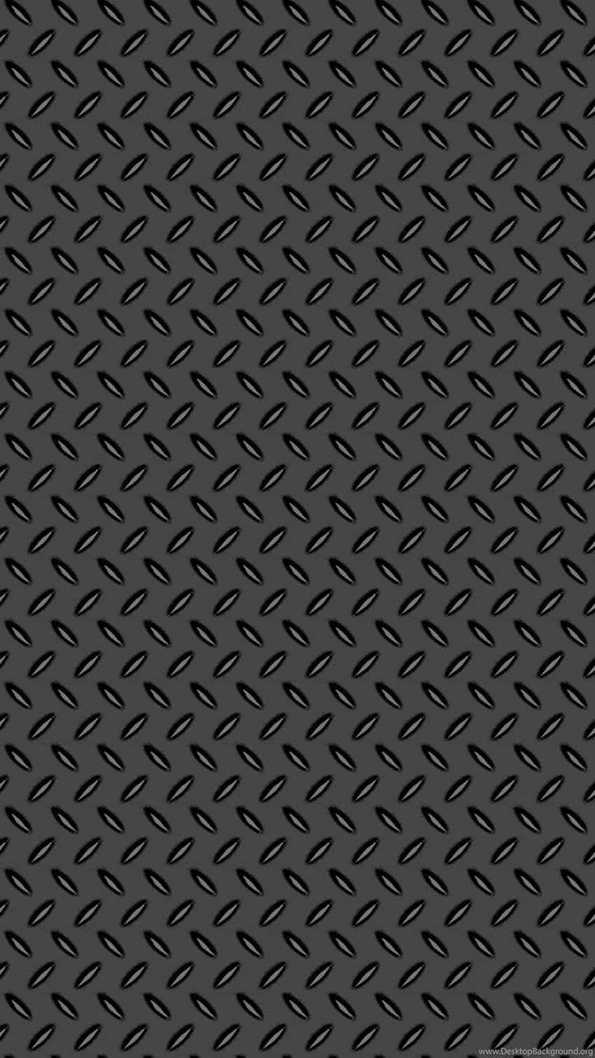 A Black Diamond Plate Pattern Background Wallpaper