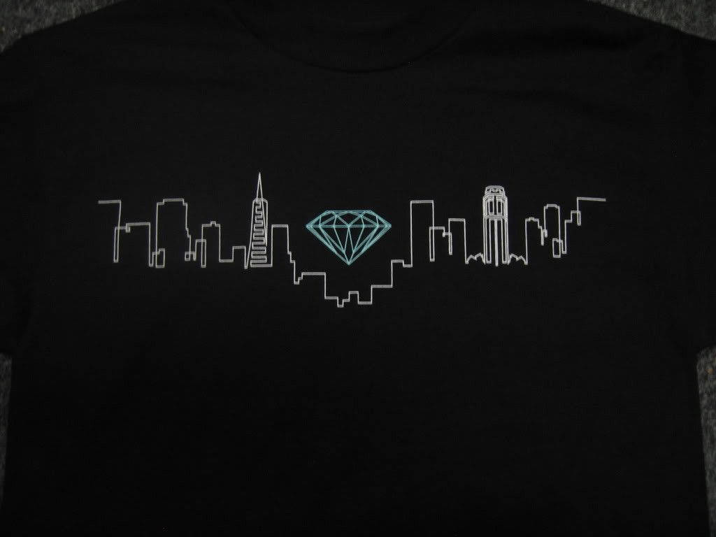 Diamond Supply Co sort skjorte tapet Wallpaper