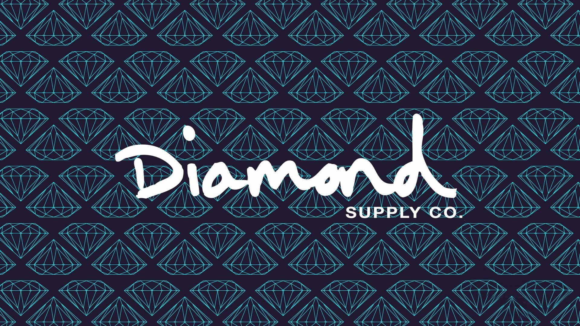 Imagemdo Logotipo Da Diamond Supply Co. Papel de Parede
