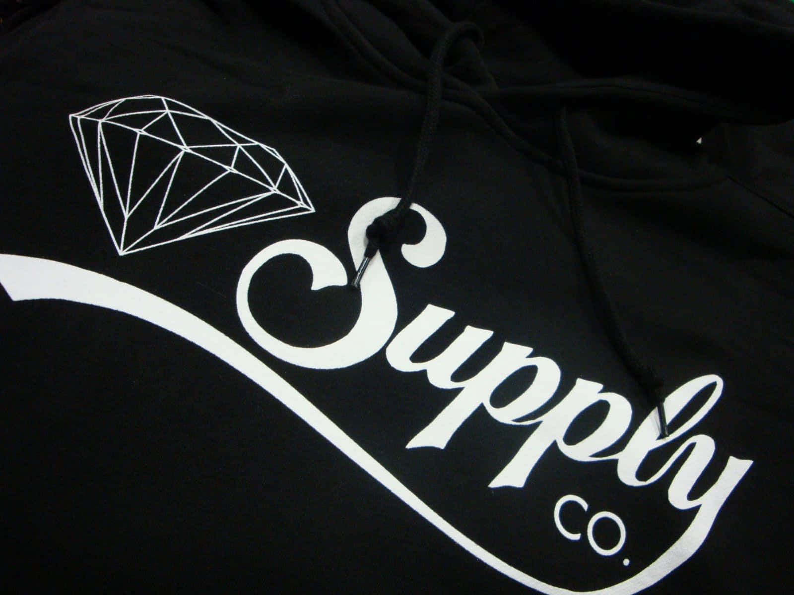 Ikonsiktdiamond Supply Co-logotyp. Wallpaper