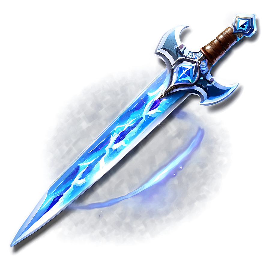 Diamond Sword In Action Png Puo PNG