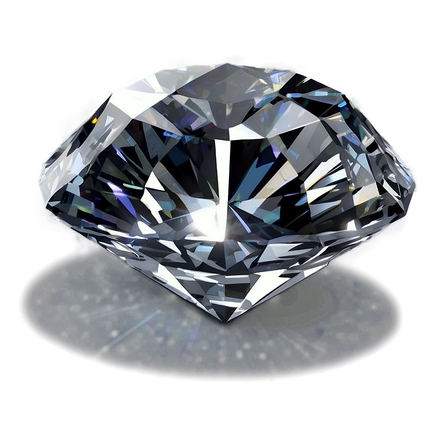 Diamond With Shadow Png 05032024 PNG