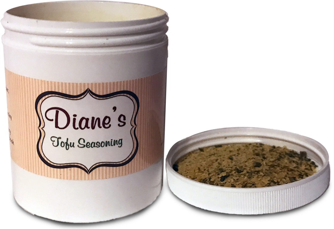 Dianes Tofu Seasoning Container PNG