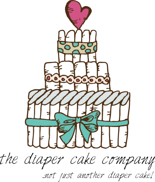 Diaper Cake Company Logo PNG