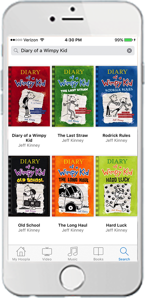 Diaryofa Wimpy Kid Book Collectionon Phone PNG