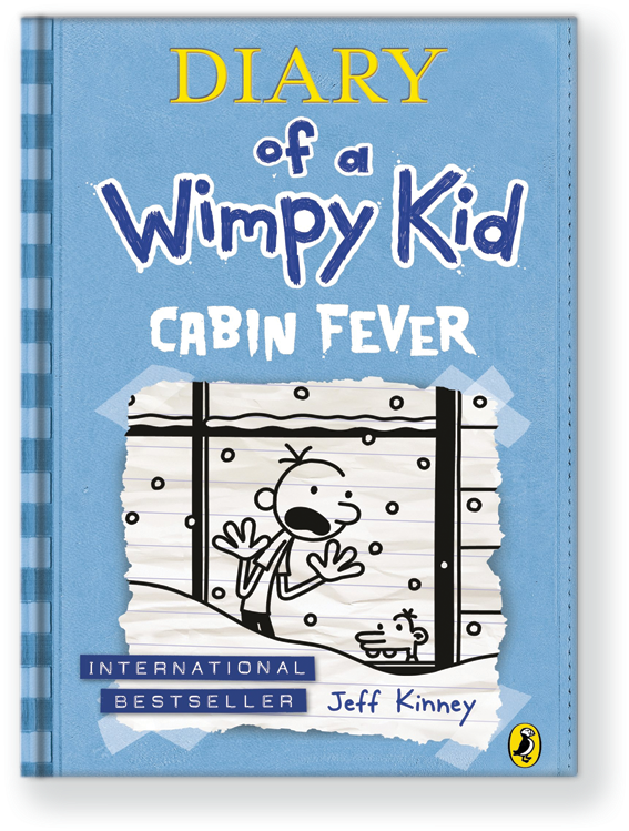 Diaryofa Wimpy Kid Cabin Fever Book Cover PNG