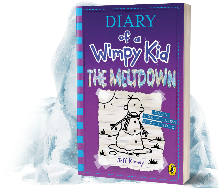 Download Diaryofa Wimpy Kid The Meltdown Book Cover | Wallpapers.com