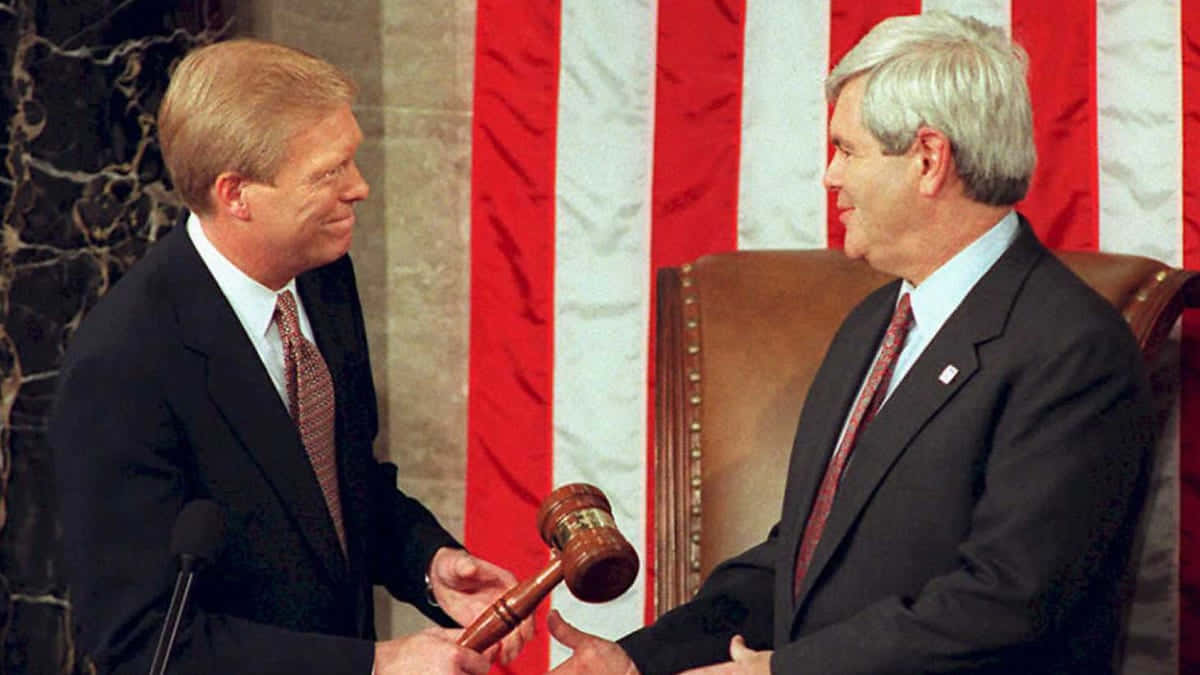 Dick Gephardt And Newt Gingrich Wallpaper