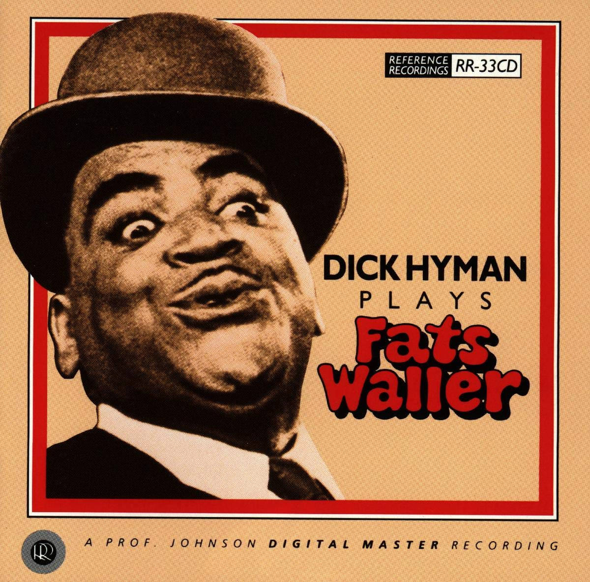 Dick Hyman Plays Fats Waller Album Cover Wallpaper