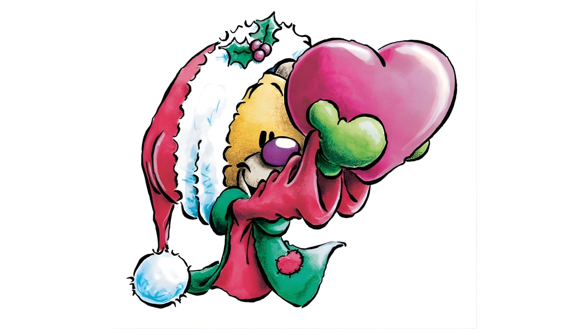 Amor Navideño De Diddl Fondo de pantalla