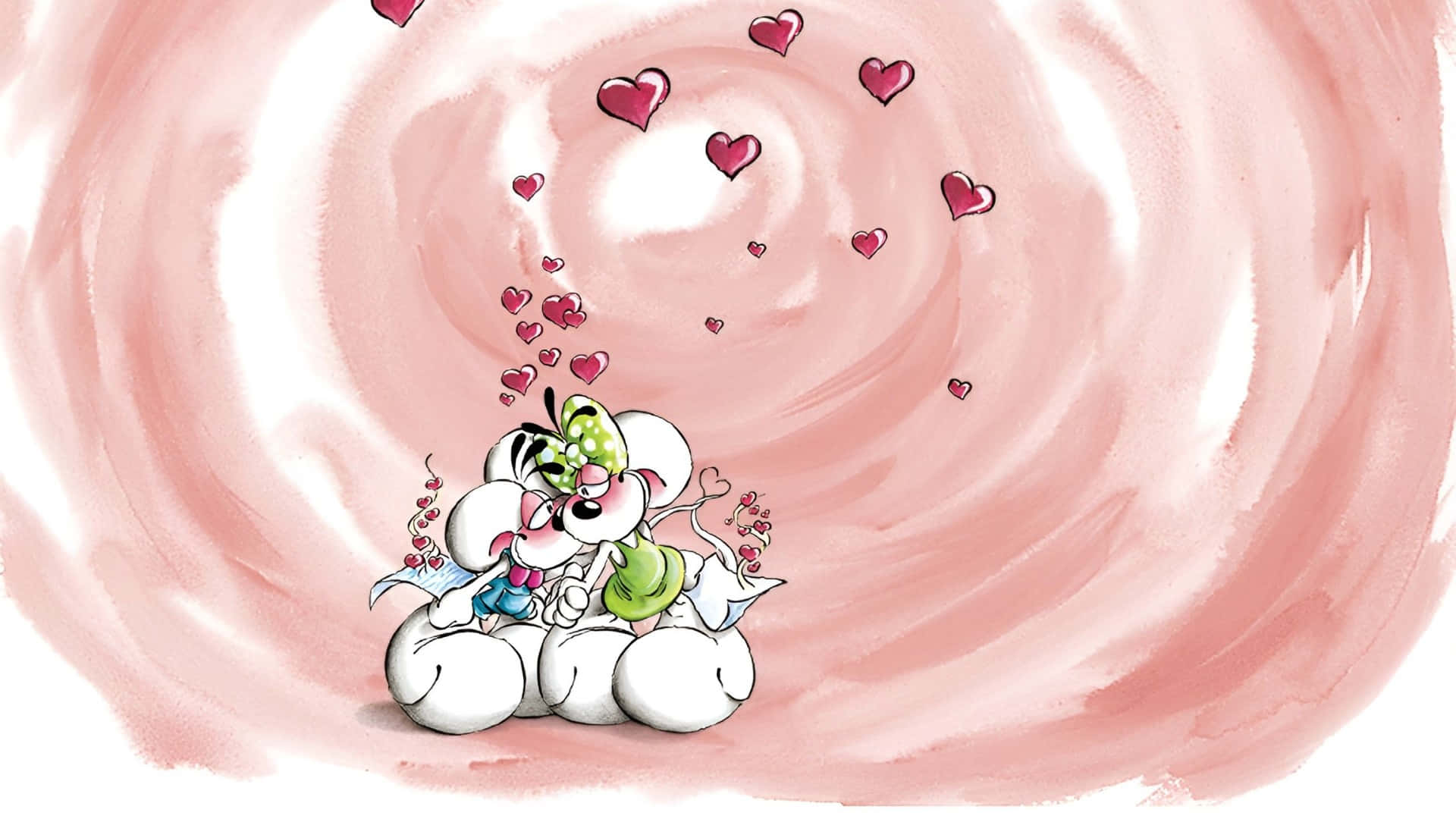 Corazones De Amor Diddl Fondo de pantalla