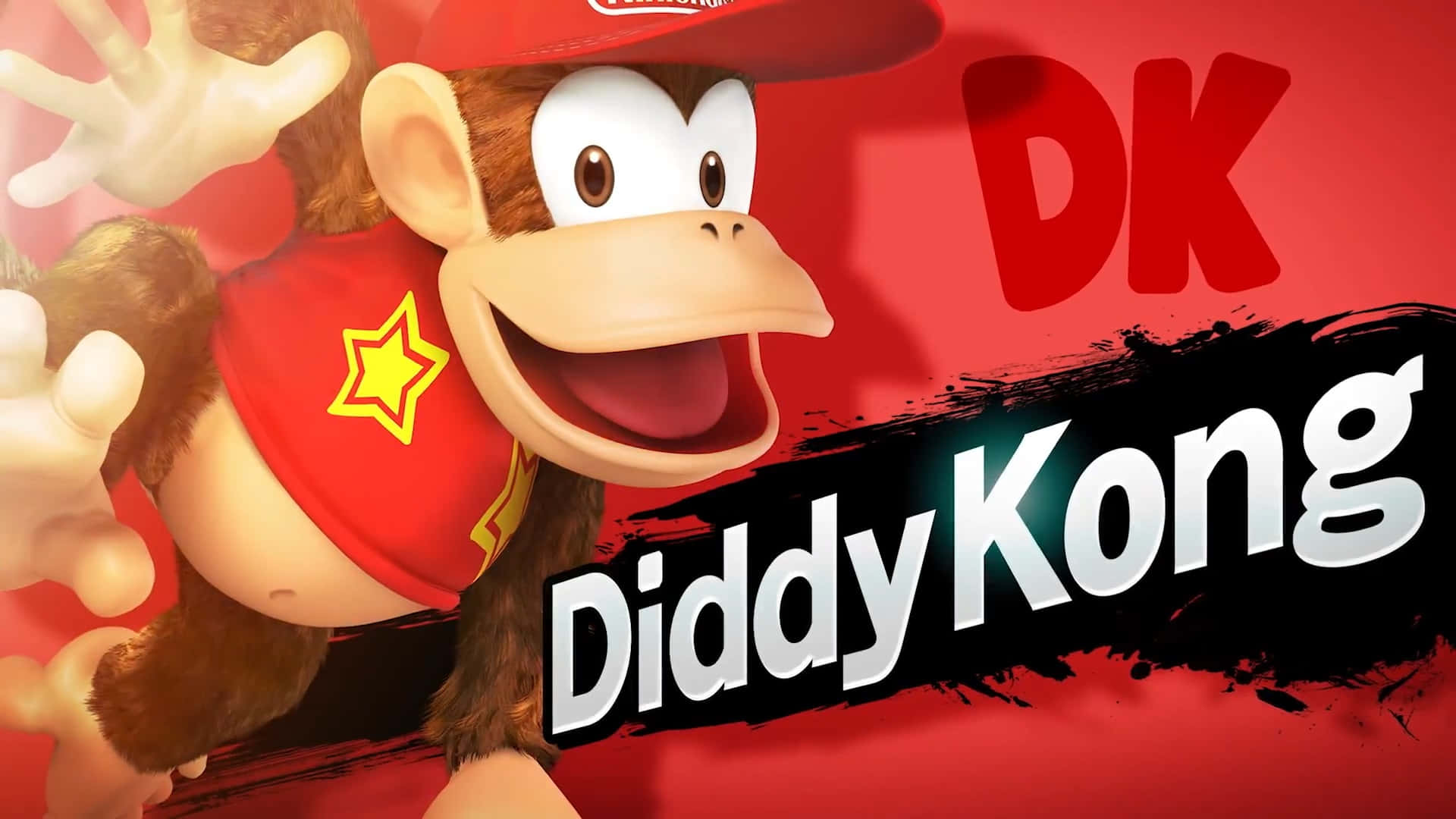 Diddy Kong Poseeraa Klassisessa Peliasusteessaan Taustakuva