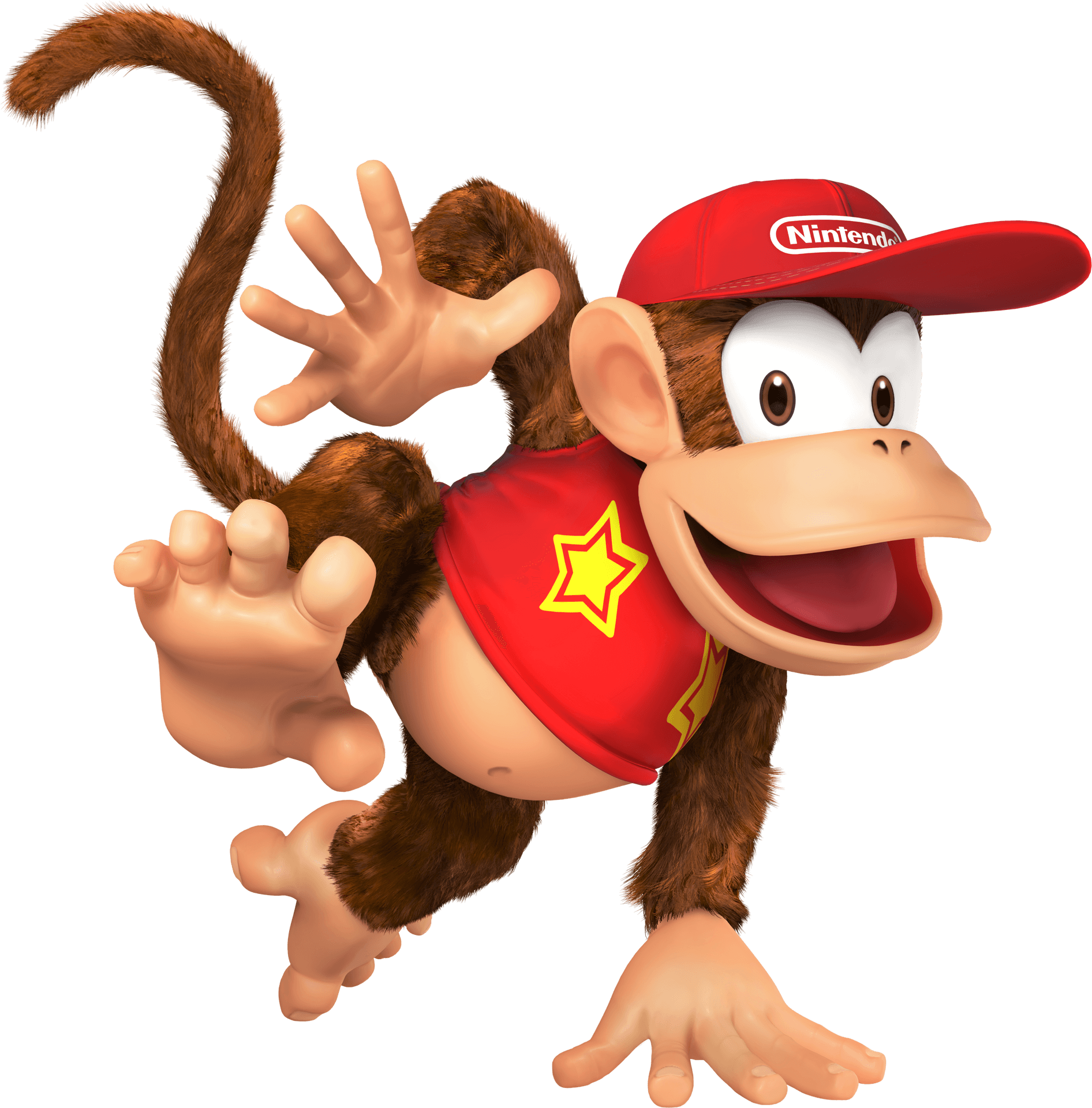 Diddy Kong Nintendo Character PNG