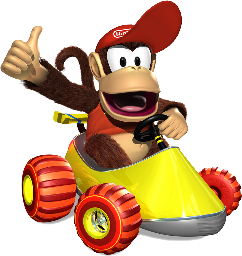 Diddy Kong Racing Thumbs Up PNG