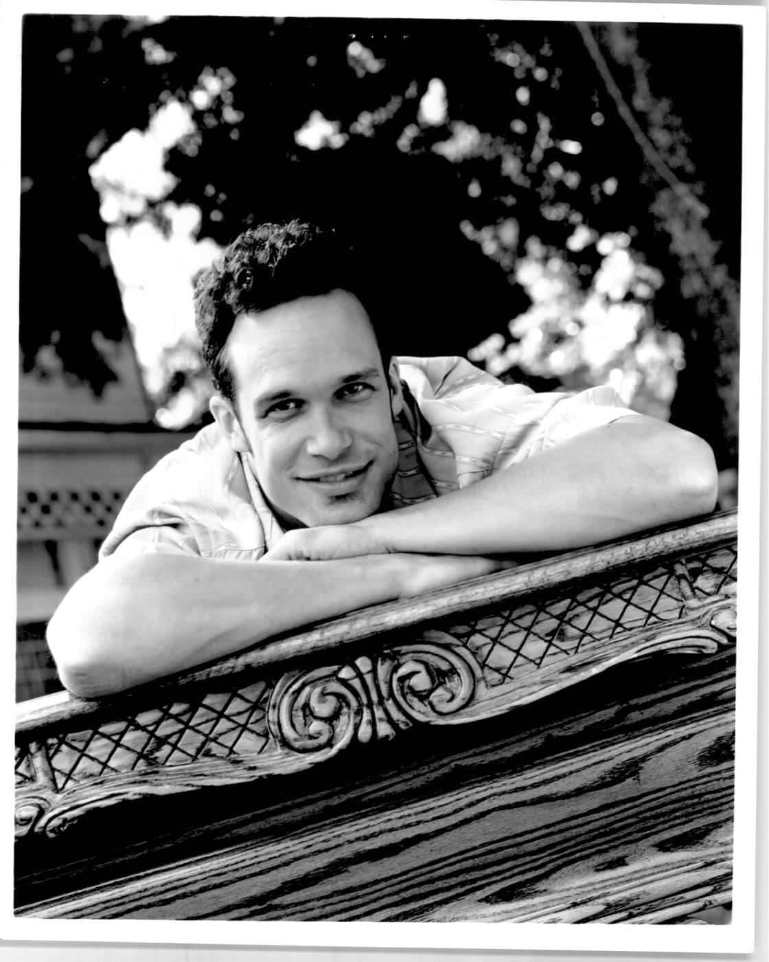 Accomplished Actor Diedrich Bader in a thoughtful pose Wallpaper