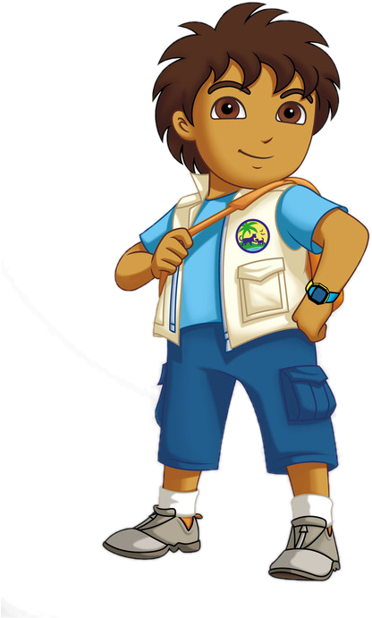 Diego Character From Dora The Explorer PNG