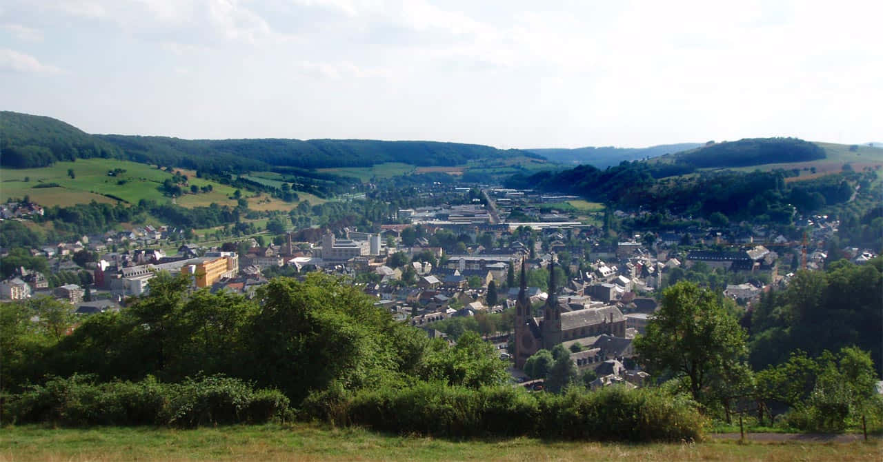 Diekirch Luxembourg Scenic View Wallpaper