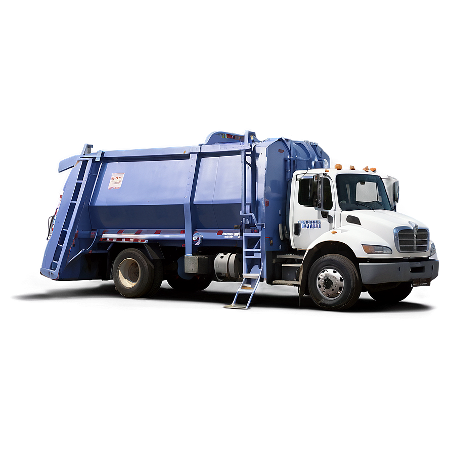 Diesel Garbage Truck Png 06202024 PNG