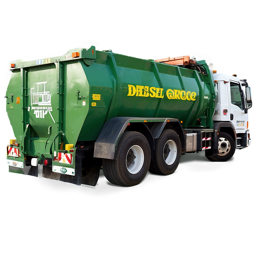 Diesel Garbage Truck Png 27 PNG