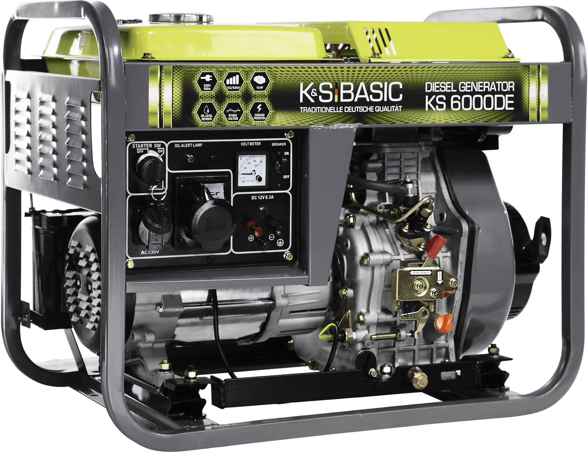 Diesel Generator K S6000 D E Basic PNG
