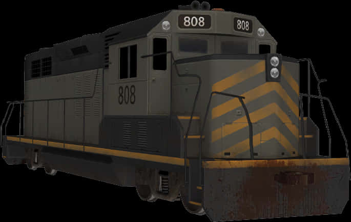 Diesel Locomotive808 PNG