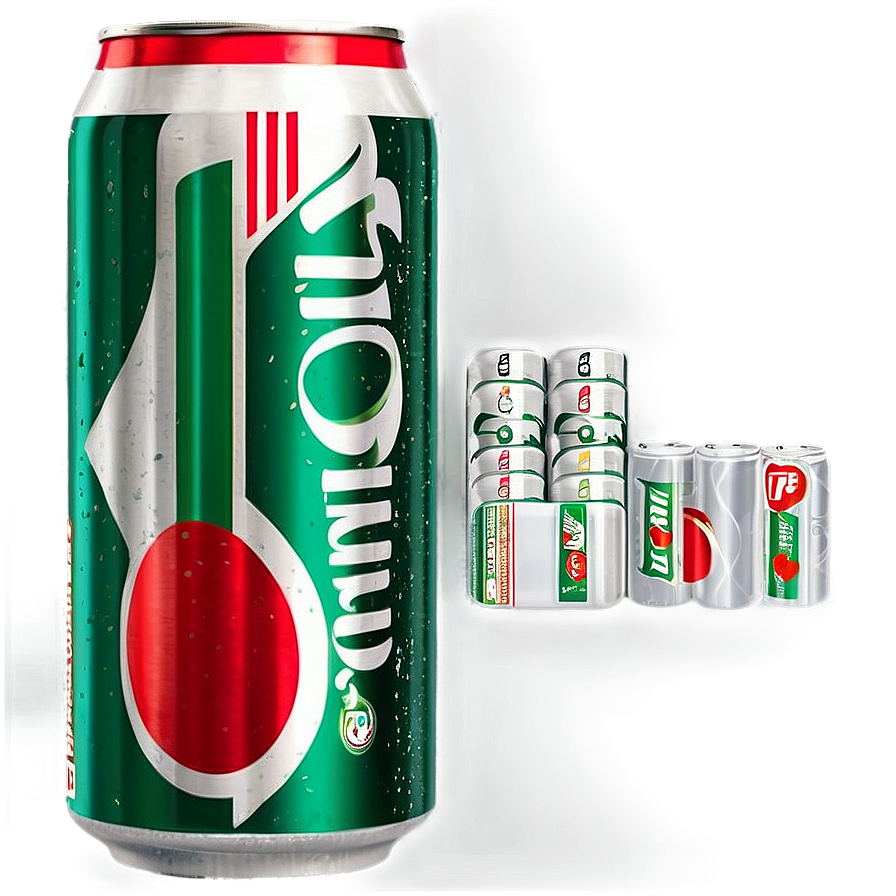 Diet 7 Up Can Image Png 06262024 PNG