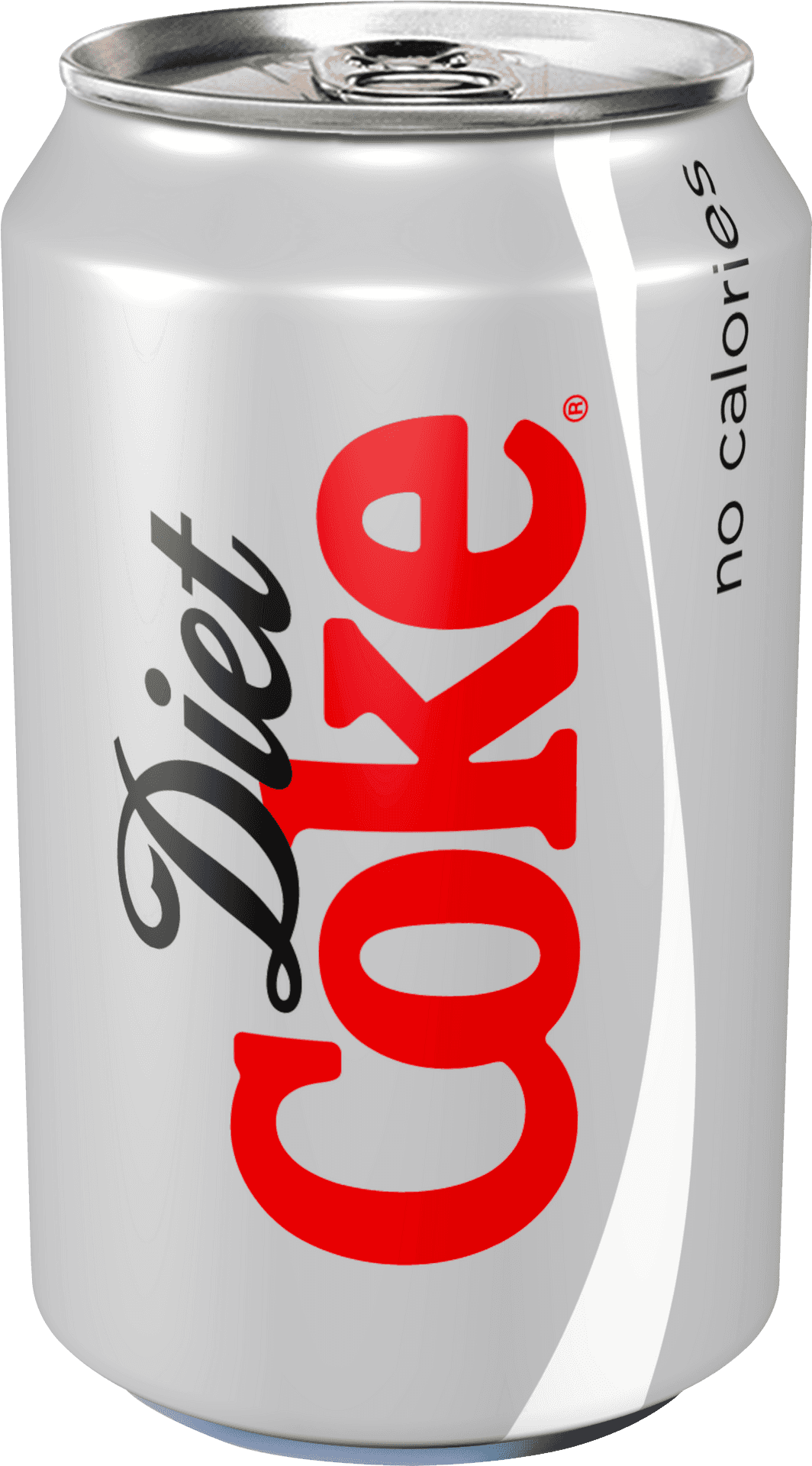 Diet Coke Can No Calories PNG