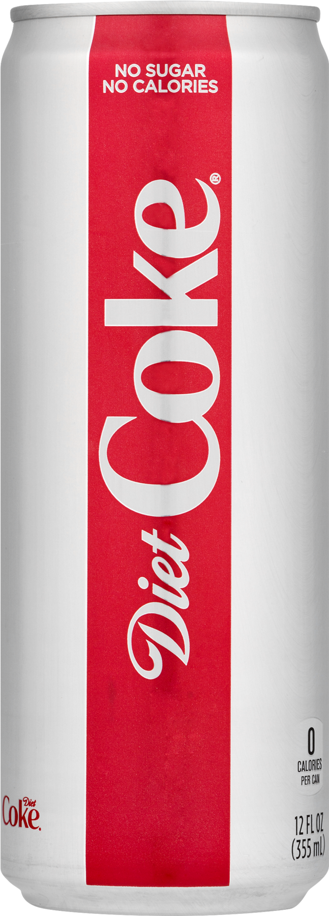 Diet Coke Can No Sugar No Calories PNG