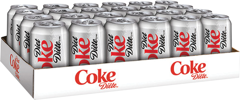 Diet Coke Cans Pack PNG