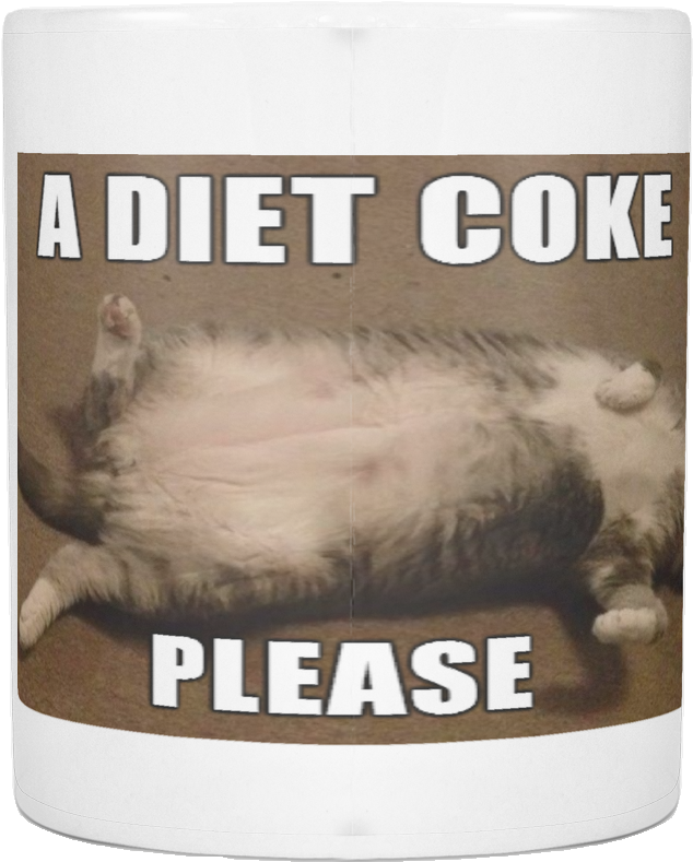 Diet Coke Cat Meme PNG