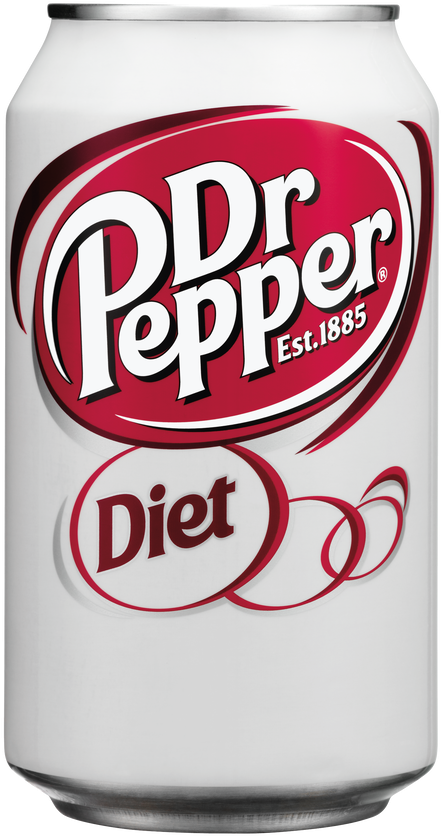Diet Dr Pepper Can PNG