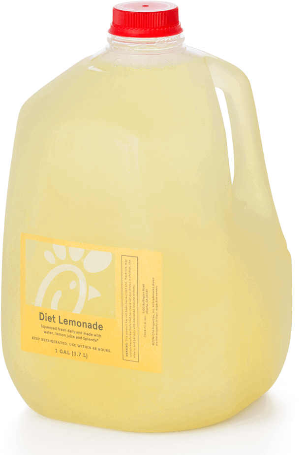 Diet Lemonade Gallon Jug PNG