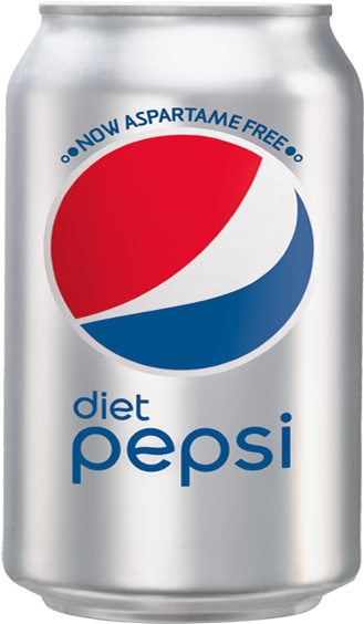 Diet Pepsi Aspartame Free Can PNG