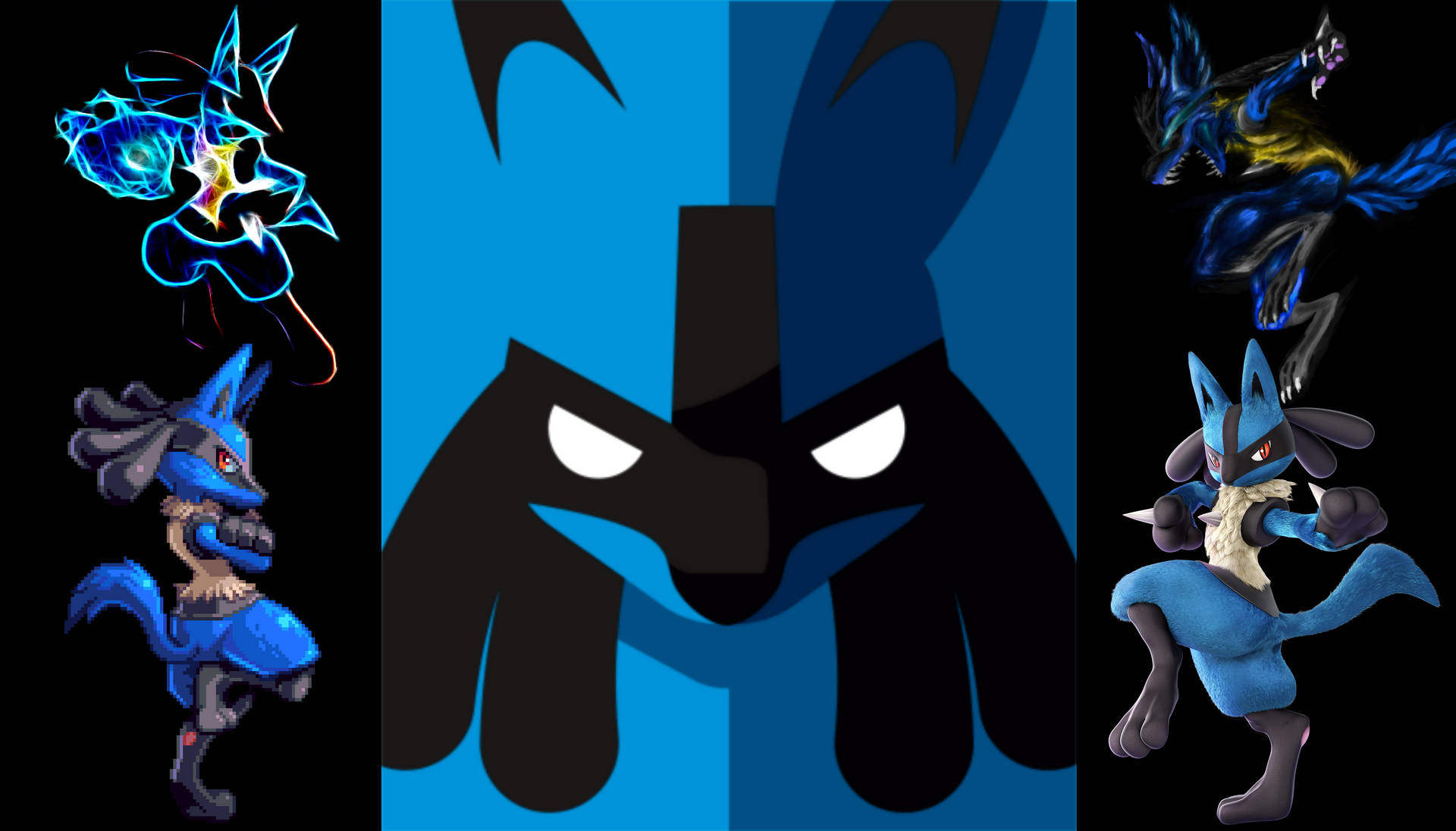 Different Animated Lucario