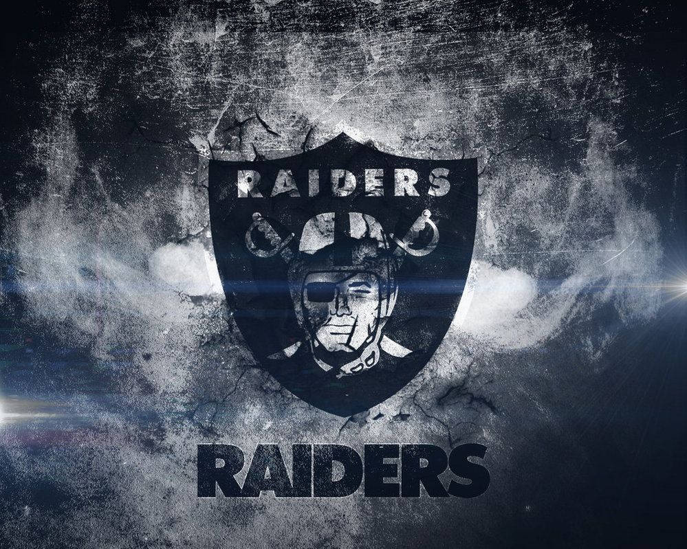 Different Designed Oakland Raiders Logo Wallpaper