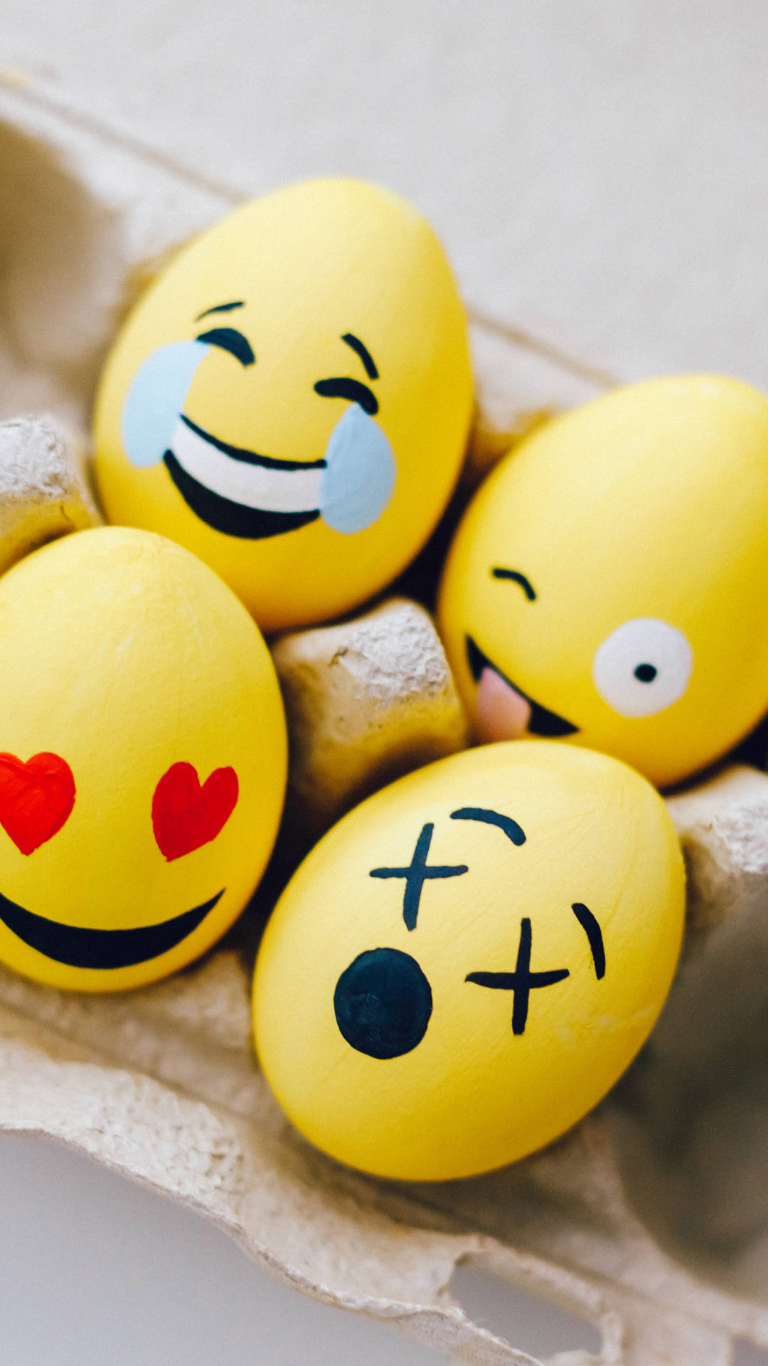 Different Egg Emojis Wallpaper